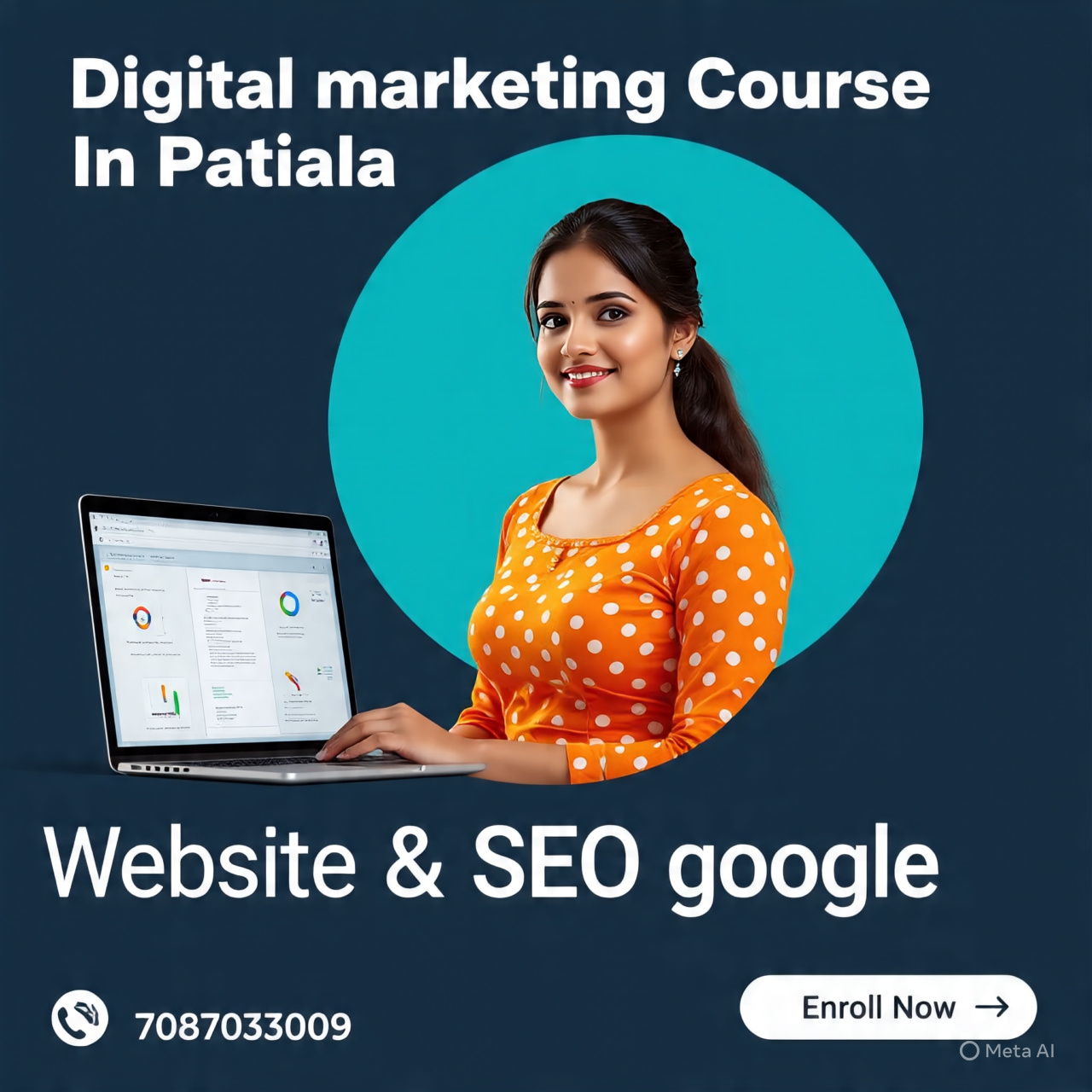 Digital Marketing Course in Patiala, SEO training in Patiala, Social Media Marketing course, Google Ads training, Online marketing classes, Learn digital marketing, Best digital marketing institute in Punjab.